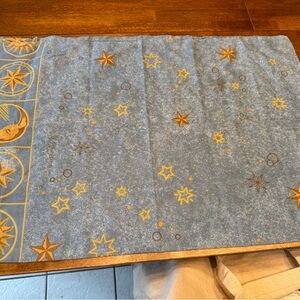 Vintage 90s Celestial Springs Pillowcase Whimsigoth Sun, Moon, And stars